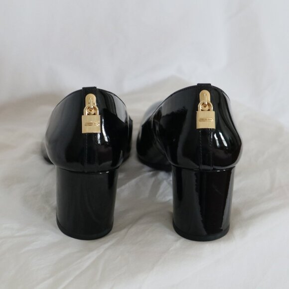 Michael Kors 2.5 inch Black Pumps Mira Flex Mid Women's Size 7.5 M - Picture 3 of 6